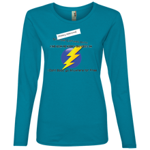 "Hot Green Ass" Personal Designer long sleeve Ladies' Lightweight LS T-Shirt