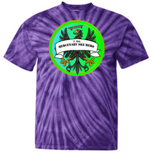 4Hire  "Mercenary Sk8 Hero" Custom Personalized T-shirts Men's Women's 100% Cotton Tie Dye T-Shirt
