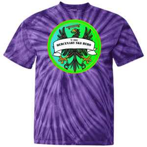 4Hire  "Mercenary Sk8 Hero" Custom Personalized T-shirts Men's Women's 100% Cotton Tie Dye T-Shirt