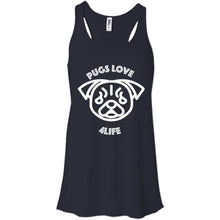 Custom Personalized T-Shirt Ladies' Bella + Canvas Flowy Racerback Tank