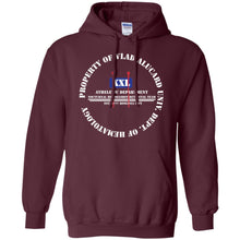 "Property Of Vlad U Dept. of Hematology” -W Personal Designer Men's Women's Pullover Hoodie 8 oz.