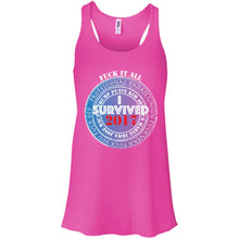 Custom Personalized T-Shirt Ladies' Bella + Canvas Flowy Racerback Tank