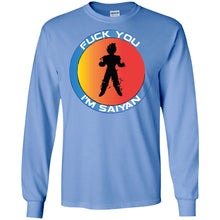 FU I'M SAIYAN - B Personal Designer long sleeve Hoodie Men's Women's LS Ultra Cotton T-Shirt