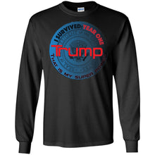 "Trump: Year One - My Super Power"- Personal Designer long sleeve Hoodie Men's Women's LS Ultra Cotton T-Shirt