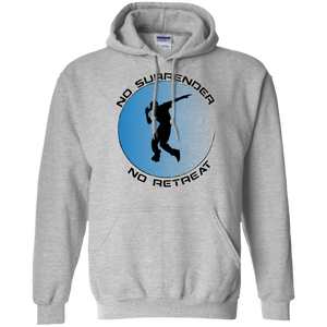 "No Surrender - Dance'n4Life" Personal Designer Men's Women's Pullover Hoodie 8 oz.