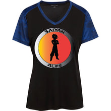 "Saiyan" 4Life - Custom Personalized T-shirts Men's Women's Ladies' CamoHex Colorblock T-Shirt