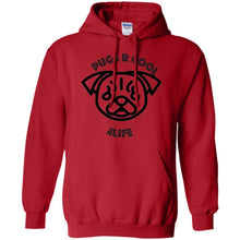 "Pugs R Cool 4Life" - B Personal Designer Men's Women's Pullover Hoodie 8 oz.