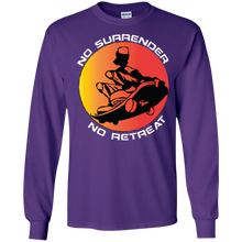 "No Surrender No Retreat - Sk8N" Personal Designer long sleeve Men's Ultra Cotton T-Shirt