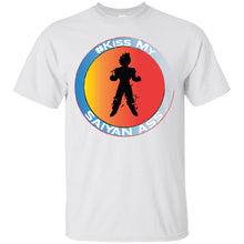 #KISS MY SAIYAN ASS - B Custom Personalized T-shirts Men's Women's Ultra Cotton T-Shirt