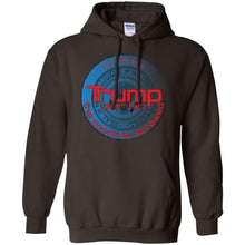 TRUMP: YEAR TWO "Pooch Screwed" Blue Personal Designer Men's Women's Pullover Hoodie 8 oz.