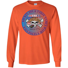 America Kickin Ass Since 1776 -B Personal Designer long sleeve T-shirts Men's Women's LS Ultra Cotton T-Shirt