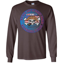 America Kickin Ass Since 1776 -B Personal Designer long sleeve T-shirts Men's Women's LS Ultra Cotton T-Shirt