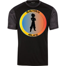 "Saiyan" 4Life - Custom Personalized T-shirts Men's Women's CamoHex Colorblock T-Shirt