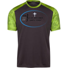 "God Is My Super Power - What's Yours ?" - B Custom Personalized T-shirts Men's Women's CamoHex Colorblock T-Shirt