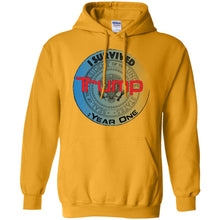"I Survived Trump: Year One" - B Personal Designer Men's Women's Pullover Hoodie 8 oz.