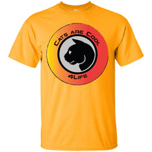 CAT R COOL 4LIFE Custom Personalized T-shirts Men's Women's Ultra Cotton T-Shirt