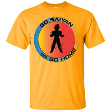"Go Saiyan or Go Home" Custom Personalized T-shirts Men's Women's Ultra Cotton T-Shirt