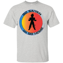 "Go Saiyan or Go Home" Custom Personalized T-shirts Men's Women's Ultra Cotton T-Shirt