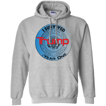 "I Survived Trump:Year One" - Personal Designer Men's Women's Pullover Hoodie 8 oz.