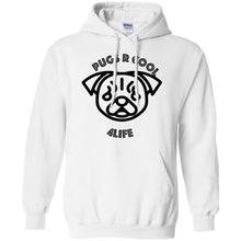 "Pugs R Cool 4Life" - B Personal Designer Men's Women's Pullover Hoodie 8 oz.