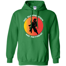 "No Surrender No Retreat - Saiyan" Personal Designer Men's Women's Pullover Hoodie 8 oz.