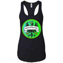 4Hire  "Mercenary Sk8 Hero" Custom Personalized Ladies' Ideal Racerback Tank