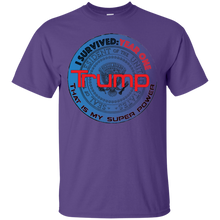 "I Survived Trump:Year One" - Custom Personalized T-shirts Men's Women's Cotton T-Shirt