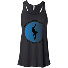 "No Surrender - Dance'n4Life" Custom Personalized T-Shirt Ladies' Canvas Flowy Racerback Tank