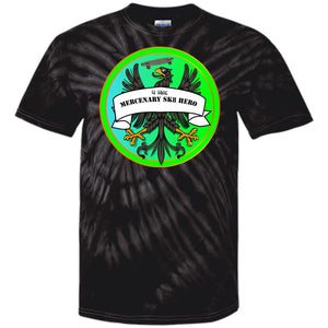 4Hire  "Mercenary Sk8 Hero" Custom Personalized T-shirts Men's Women's 100% Cotton Tie Dye T-Shirt
