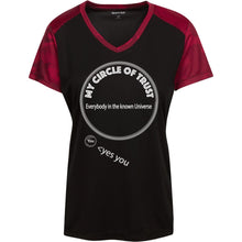 "My Circle of Trust" - Custom Personalized T-shirts Men's Women's Ladies' CamoHex Colorblock T-Shirt