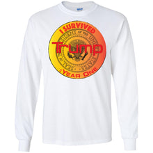 "I Survived Trump: Year One" - G Personal Designer long sleeve Hoodie Men's Women's LS Ultra Cotton T-Shirt