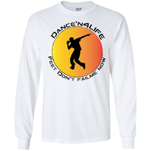 Dance'N4Life - Feet Don't Fail Me Now" - Personal Designer long sleeve Men's Ultra Cotton T-Shirt