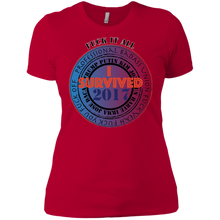 "Fuck It All - I Survived 2017" - Custom Personalized Ladies' Boyfriend T-Shirt