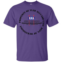 "Property Of Vlad  Alucard U Dept. of Hematology” -B Custom Personalized T-shirts Men's Women's Ultra Cotton T-Shirt