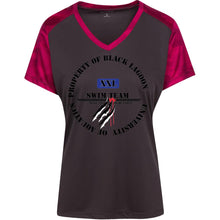 "Property of Black Lagoon U" Custom Personalized T-shirts Men's Women's Ladies' CamoHex Colorblock T-Shirt