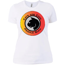 "Cats Are Cool"- Custom Personalized Ladies' Boyfriend T-Shirt