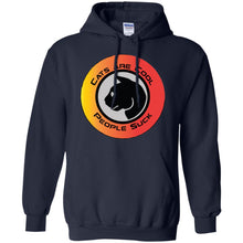"Cats Are Cool"- Personal Designer long sleeve Hoodie Men's Women's Pullover Hoodie 8 oz.