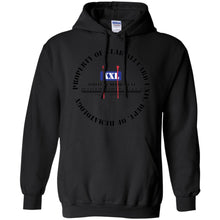 "Property Of Vlad  Alucard U Dept. of Hematology” -B Personal Designer Men's Women's Pullover Hoodie 8 oz.