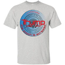 TRUMP: YEAR TWO "Pooch Screwed" Blue Custom Personalized T-shirts Men's Women's Ultra Cotton T-Shirt