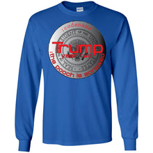 TRUMP:YEAR TWO Pooch sil Personal Designer long sleeve Hoodie Men's Women's LS Ultra Cotton T-Shirt