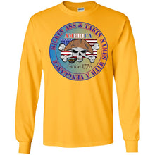 America Kickin Ass Since 1776 -B Personal Designer long sleeve T-shirts Men's Women's LS Ultra Cotton T-Shirt