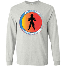 #KISS MY SAIYAN ASS - B Personal Designer long sleeve Hoodie Men's Women's LS Ultra Cotton T-Shirt