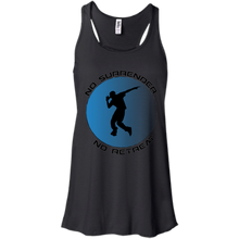 "No Surrender - Dance'n4Life" Custom Personalized T-Shirt Ladies' Canvas Flowy Racerback Tank