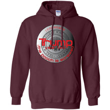 TRUMP: YEAR TWO "Pooch Screwed" Silver Personal Designer Men's Women's Pullover Hoodie 8 oz.