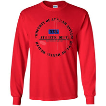 PROPERTY OF ARKHAM3B "Arkham Athletics - Help" - Personal Designer long sleeve Men's Ultra Cotton T-Shirt
