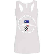 Property of Black Lagoon U. Swim Team - Custom Personalized Ladies' Softstyle Racerback Tank