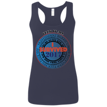 "F*** It All - I Survived 2017" - Custom Personalized T-Shirt Ladies' Softstyle Racerback Tank