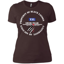 "Property of Black Lagoon U" Custom Personalized Ladies' Boyfriend T-Shirt