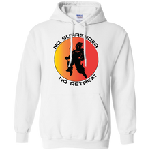 "No Surrender No Retreat - Saiyan" Personal Designer Men's Women's Pullover Hoodie 8 oz.