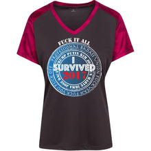 "Fuck It All 2017" Custom Personalized T-shirts Men's Women's Ladies' CamoHex Colorblock T-Shirt